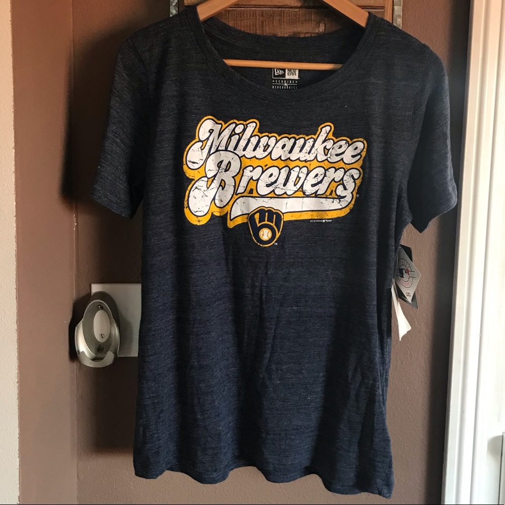 New Era Milwaukee Brewers Tee